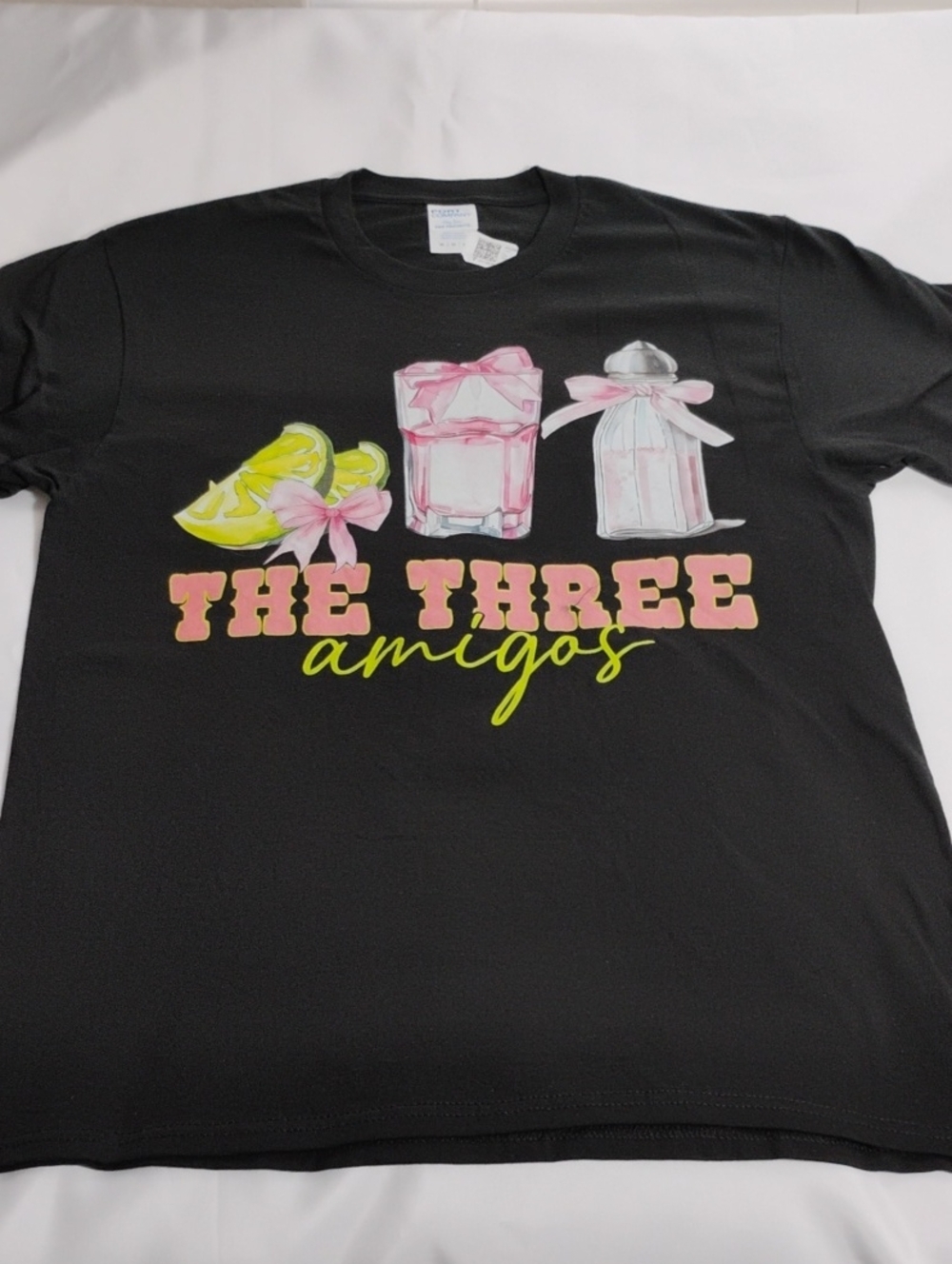 The Three Amigos Kids Graphic Tee - Black